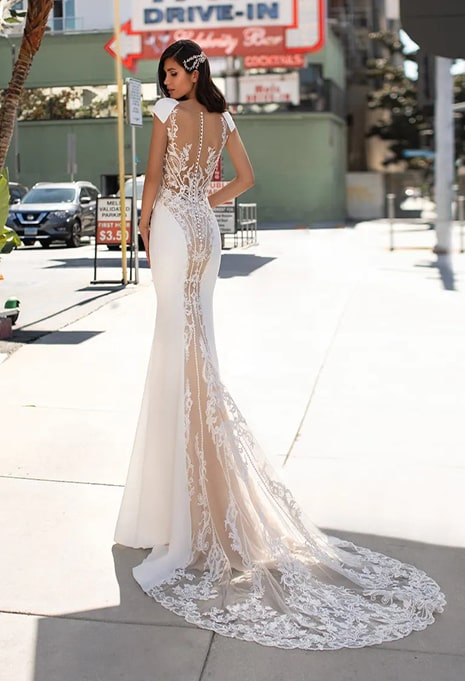Try on the Pronovias Peters Gown in Los Angeles, CA