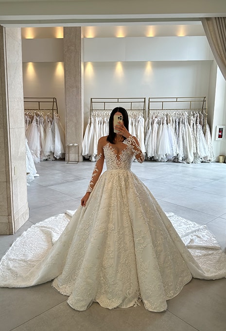 Try on the Ysa Makino 780842 Gown in Los Angeles, CA | Karoza Bridal