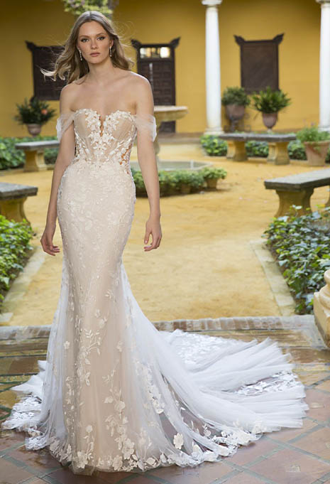 Shop Blue by Enzoani Dresses in Los Angeles CA Karoza Bridal